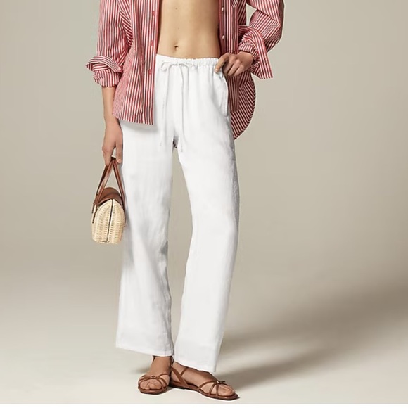 J. Crew Pants - Women's J. Crew Soleil Linen Pants size L
